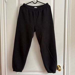 TNA black sweatpants size XS